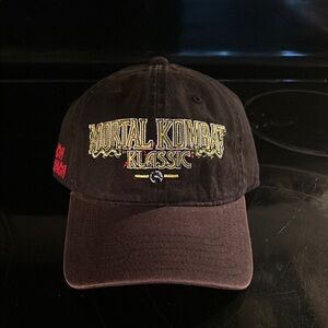 Mortal Kombat Klassic Black Cap